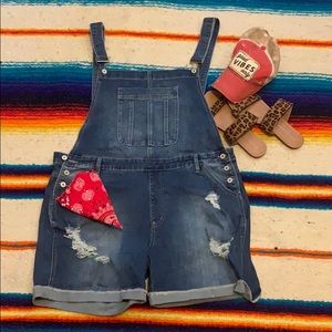 KanCan Denim Overalls